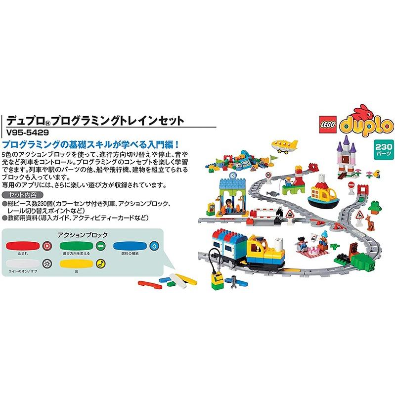 LEGO レゴ エデュケーション デュプロ DUPLO プログラミングトレイン 