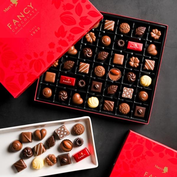 バレンタイン ギフト メリーチョコレート ファンシー 42個 FC-NY 送料無料 (t0) | ホワイトデー プレゼント お返し Marys 誕生日 2026 人気 おすすめ 詰合せ | メリーチョコレート | 02