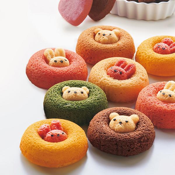 アニマルドーナツ＆焼菓子セットB ORA-267 個別送料込み (-95044-09