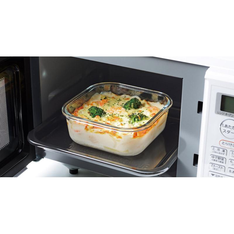 レッシュ 耐熱ガラス容器4Pセット ME-7397 (個別送料込み価格) (-C7138