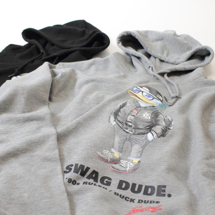 DUCK DUDEプルオーバーパーカー SWAG DUDE メンズ レディース  