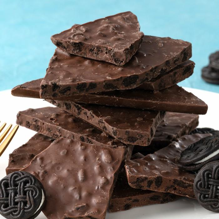 割れチョコ 豪快クッキークランチ 180g チョコレート バレンタイン