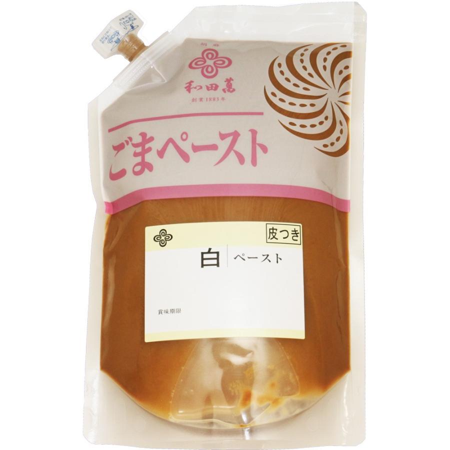白ごまペースト 1kg×3袋 皮つき 胡麻屋の底力 練り胡麻 無糖 無添加