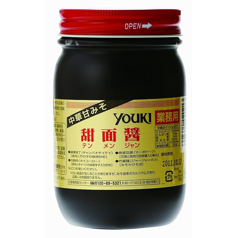甜面醤 500g×12個 ユウキ食品 YOUKI マコーミック 中華調味料 テンメンジャン 国内製造 中華甘みそ 麻婆豆腐 ジャージャー麺の画像