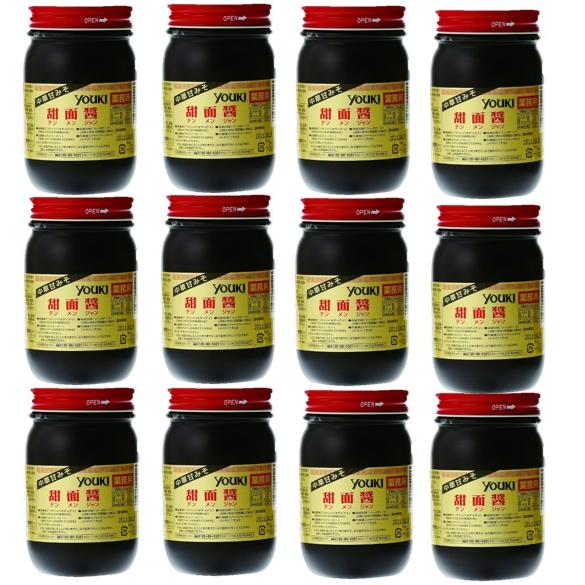 甜面醤 500g×12個 ユウキ食品 YOUKI マコーミック 中華調味料 テンメンジャン 国内製造 中華甘みそ 麻婆豆腐 ジャージャー麺の画像