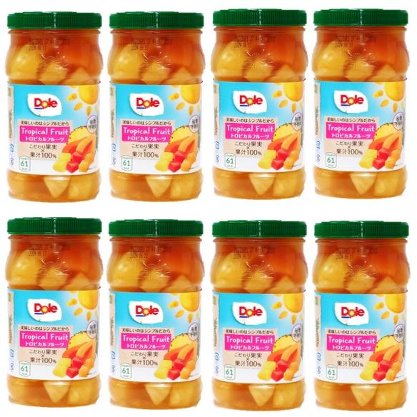 トロピカルフルーツ 665g×8個 DOLE ドール フルーツボトル 南国果実