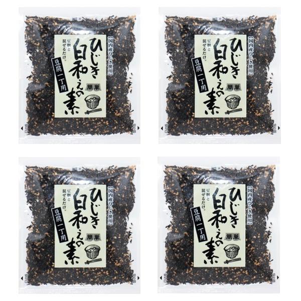 ひじき白和えの素 60g×4袋 九州ひじき屋 （メール便）ヤマチュウ シーガニック 山忠 豆腐 お料理素材 簡単 便利 和総菜 お弁当 |  | 05