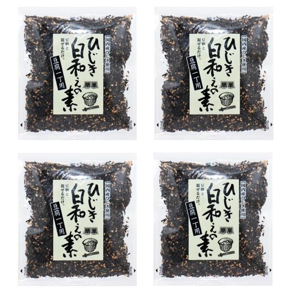 ひじき白和えの素 60g×4袋 九州ひじき屋 （メール便）ヤマチュウ シーガニック 山忠 豆腐 お料理素材 簡単 便利 和総菜 お弁当｜tabemon-dikara｜06