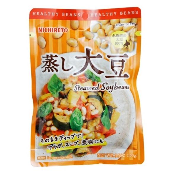 蒸し大豆 100g×20袋 ニチレト ホクホクお豆の 国産 国内産 北海道産