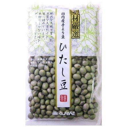 ひたし豆 200g 豆力 山形県産 青大豆 （メール便）ひたしまめ 国産 乾燥豆 国内産 豆類 乾燥大豆 大豆 和風食材 生豆 業務用｜tabemon-dikara｜04