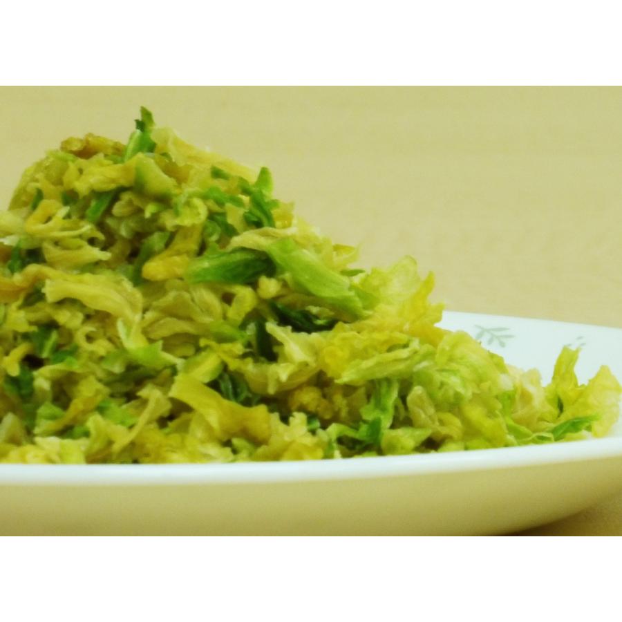 キャベツ 100g 熊本県産 乾燥野菜 （メール便）九州産 吉良食品 ドライキャベツ 干し野菜 国産 国内産 乾物 便利野菜 備蓄 非常食｜tabemon-dikara｜03