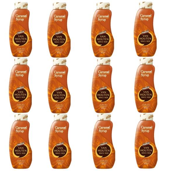 キャラメルシロップ 630g×12個 バンホーテン Van Houten syrup 業務用