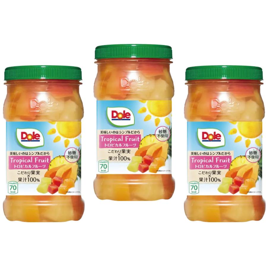 トロピカルフルーツ 665g×3個 DOLE ドール フルーツボトル 南国果実