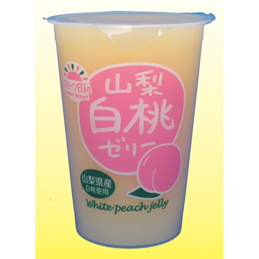 匠が推す 山梨白桃ゼリー 430ｇ 12個 北海道物産 フルーツ日和 もも 4048 食べもんぢから Yahoo 店 通販 Yahoo ショッピング