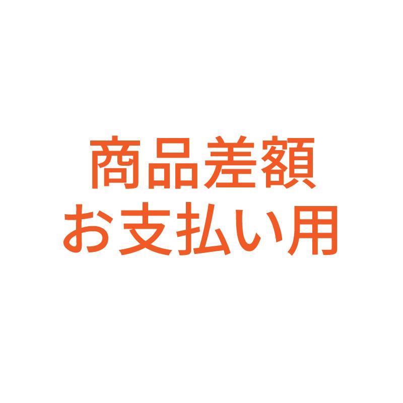 差額お支払い用カート | 