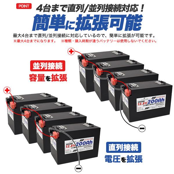 Gtk Lifepo4 リン酸鉄リチウムイオンバッテリー 12v 200Ah 20A充電器付き LVYUAN 自動バッテリー充電器リン酸鉄リチウムイオンバッテリー専用