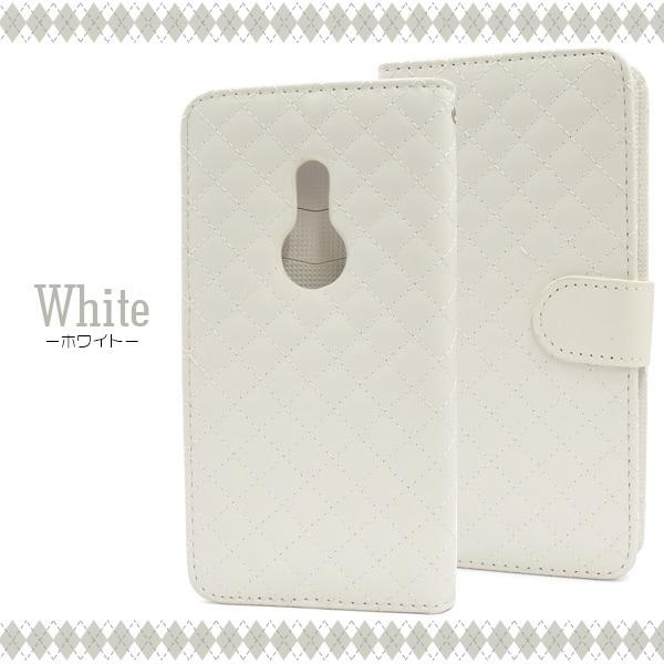 arrows Be4 Plus F-41B 専用 キルティングレザー手帳型ケース　富士通 | PLATA | 08