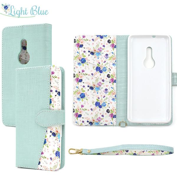 アローズ arrows Be4 Plus F-41B 専用 フラワーブーケ 手帳型ケース 花柄 ハンドストラップ付 レザーケース 保護カバー アローズビー arrowsBe4 プラス | PLATA | 11