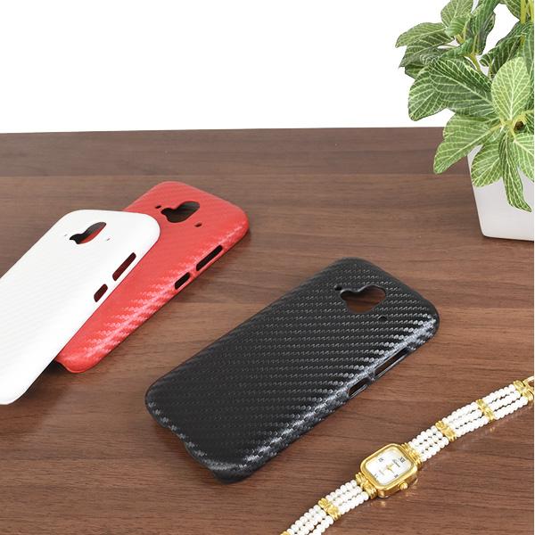 docomo らくらくスマートフォン F-52B (2022年)専用 カーボンデザインケース バックカバー 2022年発売モデル | PLATA | 04