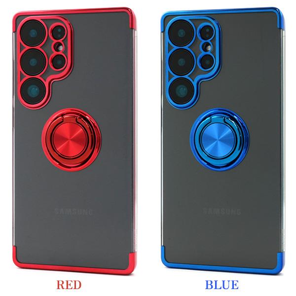 PLATA（プラタ） ギャラクシー Galaxy S25Ultra 対応 スマホリング付き