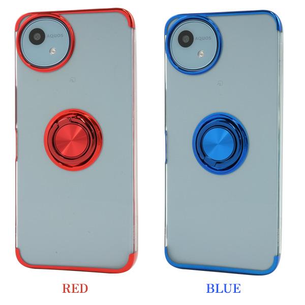 PLATA（プラタ） アクオスウィッシュ AQUOSwish 4 対応 スマホリング付