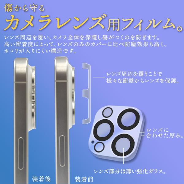 PLATA（プラタ） iPhone 15Pro/iPhone 15ProMax 両用 カメラレンズ保護