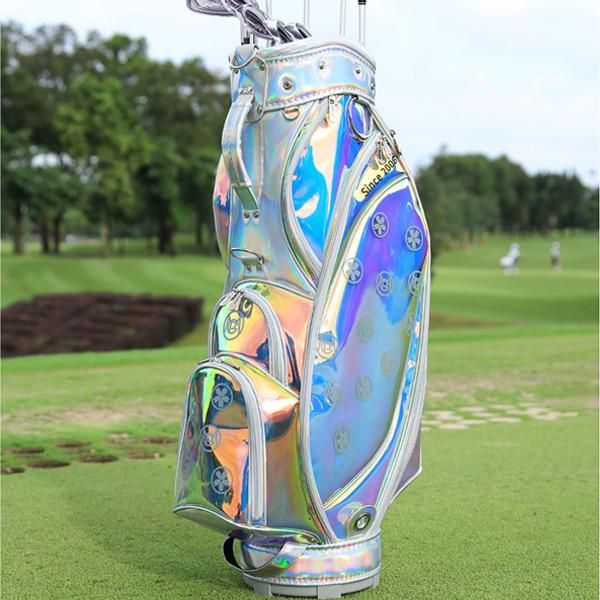 ゴルフ レディース オーロラキャディバッグ (8.5型 3.7kg) 光の ゴルフ レディース オーロラキャディバッグ (8.5型 3.7kg) 光の