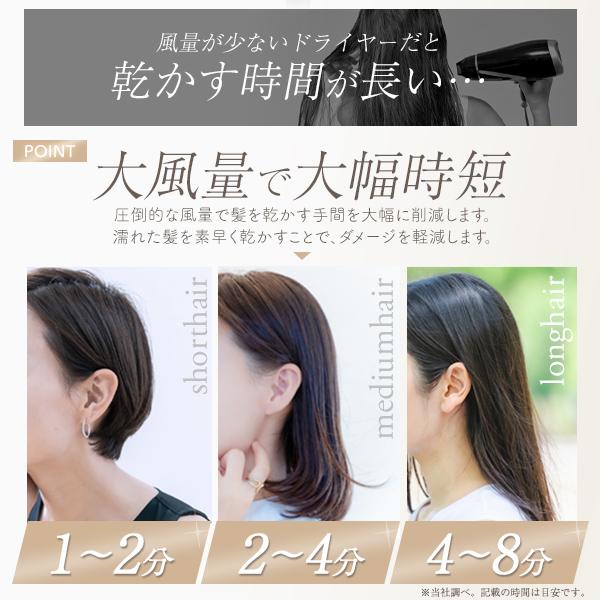 マイナスイオン 高速 ヘアドライヤー 約2億個のマイナスイオン 4 マイナスイオン 高速 ヘアドライヤー 約2億個のマイナスイオン 4