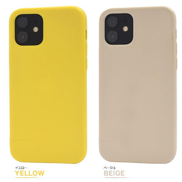 iPhone12/iPhone12Pro(6.1インチ)用共通 TPU カラーソフトケース カバー　スマホケース　iphone 12 | PLATA | 06