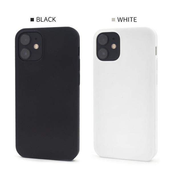 PLATA iPhone12 mini 5.4インチ専用 マットハードケース バック