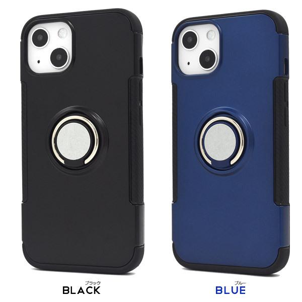 PLATA（プラタ） iPhone13 専用 スマホリングホルダー付き PC+TPU