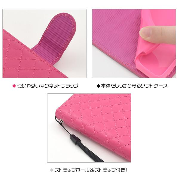 iPhone13　専用 キルティングレザー 手帳型ケース　スマホケース　iphone 13　2021年新型 | PLATA | 04