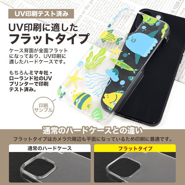 iPhone13 mini (5.4inch)専用  フラットハードケース バックカバー　クリア 　UV印刷に最適素材　アイフォン 13 ミニ | PLATA | 02