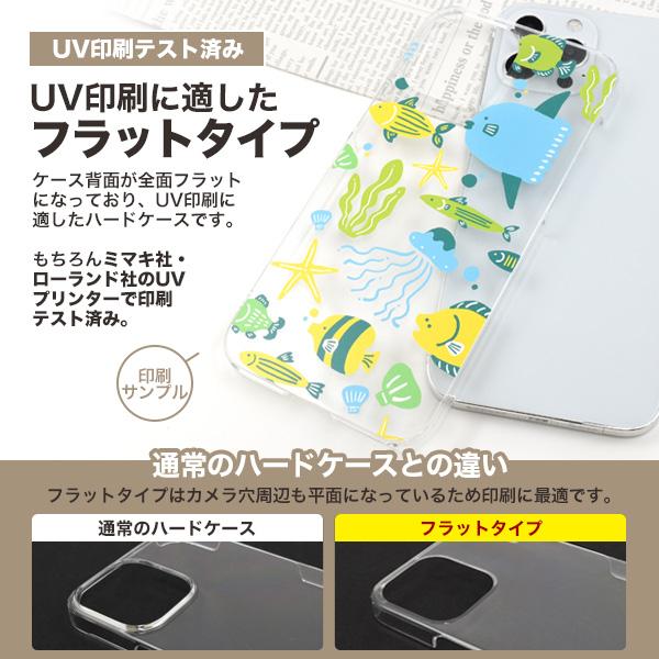 iPhone13 Pro Max (6.7inch)専用 フラットハードケース バックカバー　クリア　UV印刷に最適素材　アイフォン 13 プロマックス | PLATA | 02