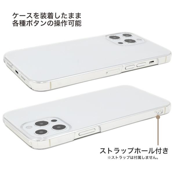 iPhone13 Pro Max (6.7inch)専用 フラットハードケース バックカバー　クリア　UV印刷に最適素材　アイフォン 13 プロマックス | PLATA | 03
