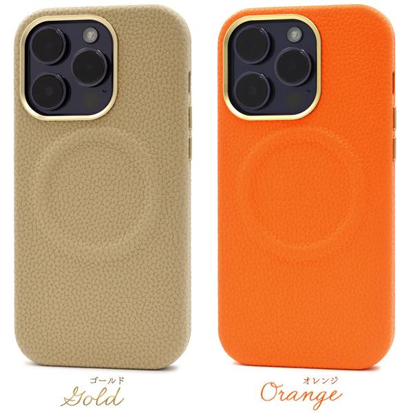iPhone 14 Pro スマホケース オレンジ 6.1インチ iPhone 14 Pro スマホケース オレンジ 6.1インチ EvoCheck - Apple