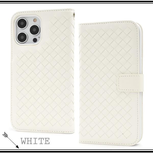 iPhone14 ProMax (6.7インチ)専用   ラティスデザイン手帳型ケース メッシュレザー 保護カバー  iphone 14 プロマックス アイフォン 14 2022年 | PLATA | 07