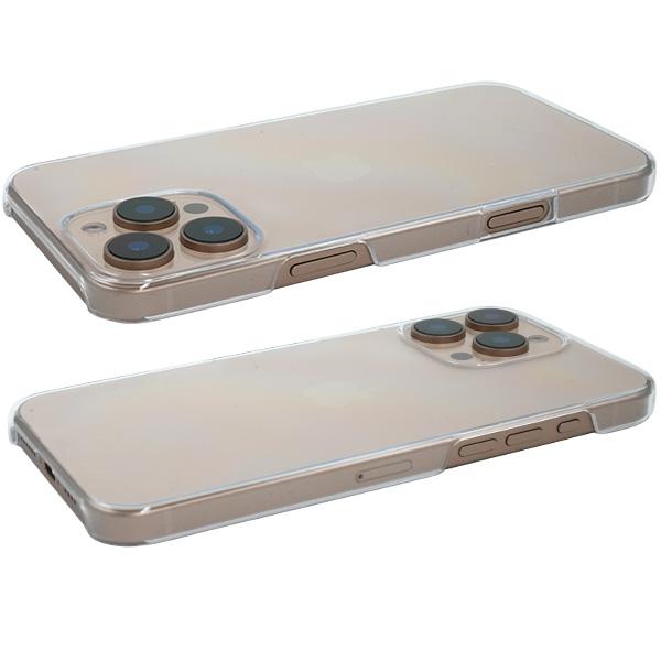 iPhone16 ProMax  (6.9インチ)専用  ハードケース バックカバー  透明 黒 白 無地 PC素材 背面保護 アイフォンケース アイホンケース iphone16promax 2024年 | PLATA | 05