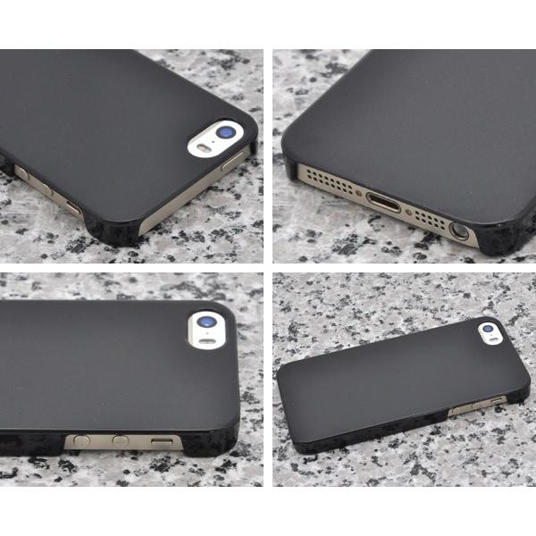 アイフォンケース iPhone5/5S/iPhoneSE(第一世代)用　ハードブラックケース　アイフォン5カバー | PLATA | 02