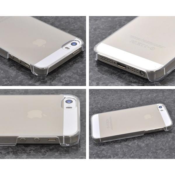 iPhone5/iPhone5S/iPhoneSE 第1世代共通対応　クリア　ハードケース バックカバー 背面保護 無地ケース アイフォンケース アイホンケース | PLATA | 01
