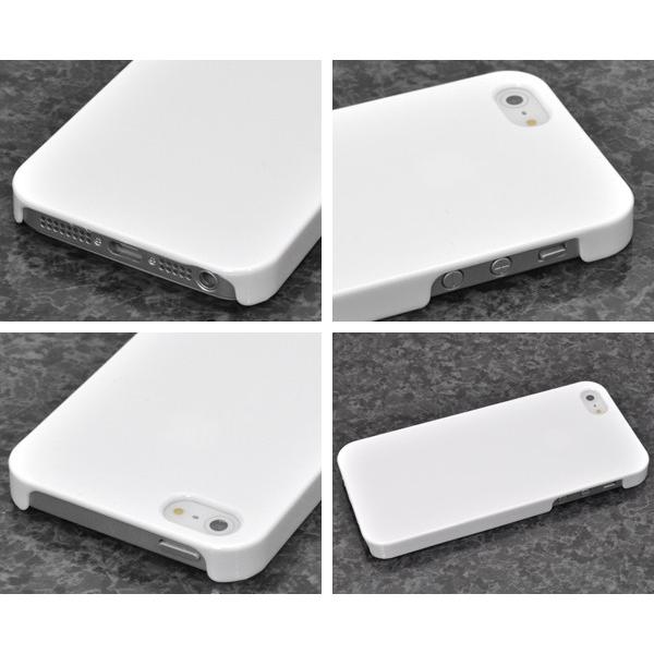 送料無料　iPhone5 5S SE（アイフォン5 5S SE） 対応　ハードホワイトケース | PLATA | 01