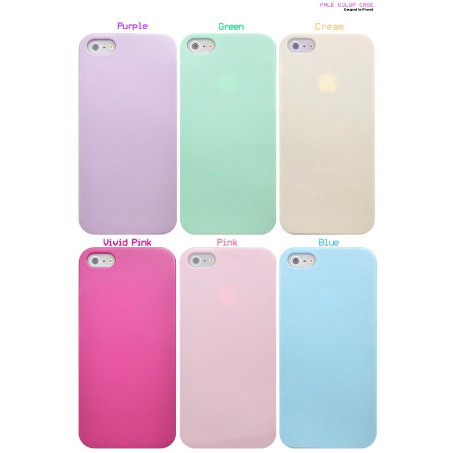 送料無料　iPhone5 5S SE（アイフォン5 5S SE） 対応　　ペールカラーケース | PLATA | 03