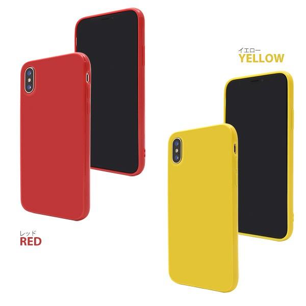 送料無料　iPhone X （テン）iPhone XS （テンエス） iPhoneXR （テンアール）　iPhone XS MAX（テンエスマックス）用 対応　 TPUカラーソフトケース ツヤあり | PLATA | 03