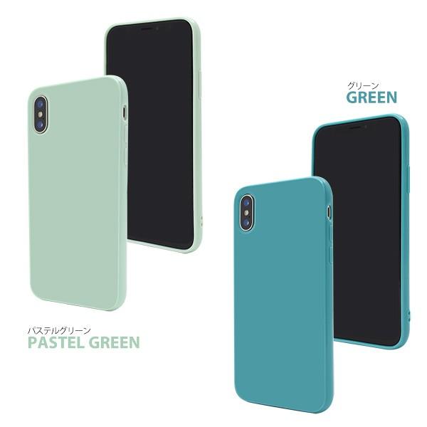 送料無料　iPhone X （テン）iPhone XS （テンエス） iPhoneXR （テンアール）　iPhone XS MAX（テンエスマックス）用 対応　 TPUカラーソフトケース ツヤあり | PLATA | 04