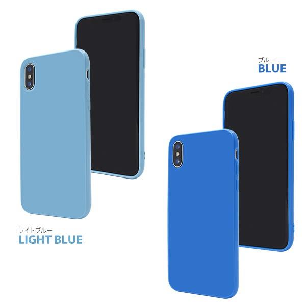 送料無料　iPhone X （テン）iPhone XS （テンエス） iPhoneXR （テンアール）　iPhone XS MAX（テンエスマックス）用 対応　 TPUカラーソフトケース ツヤあり | PLATA | 05