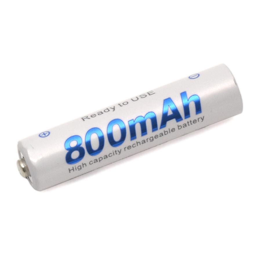 1本単品 単4形 ニッケル水素 充電池 800mAh 単四型 ニッケル充電池