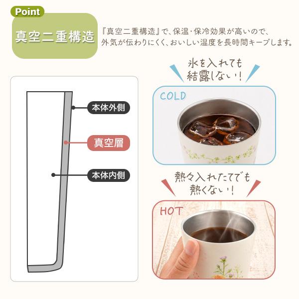 コウペンちゃん 2way 真空タンブラー Mサイズ 450ml 170g ステンレス製 ドリンクホルダー カバー コップ マグカップ 保温 保冷 hot cool 真空二重構造 結露防止 | 東亜金属 | 05