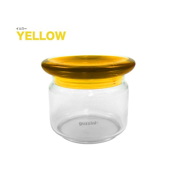 グッチーニ（guzzini） 訳あり キャニスター ガラスジャー 容量500ml
