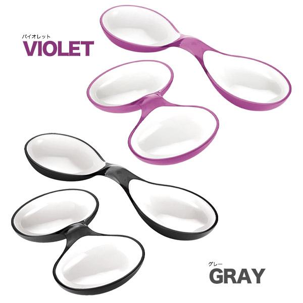 【6枚2セット】guzzini グッチーニ　電子レンジ対応皿　イタリア製　新品 グッチーニ（guzzini） インターロックディッシュ 仕切り皿 オードブル