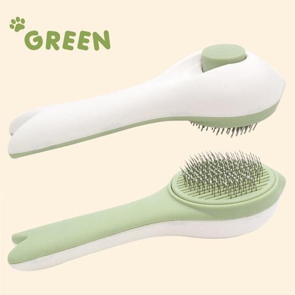 ペット用 スリッカーブラシ （ くの字 ソフトタイプ ） ペットケア用品